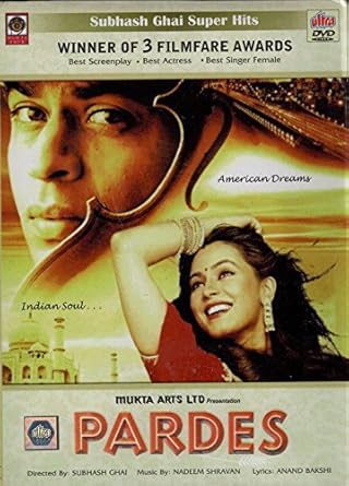 Pardes 1997 Hd Shahrukh Khan Mahima Chaudhry Amrish Puri Digital Art Youtube