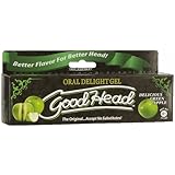Doc Johnson Goodhead Oral Delight Gel Lubricant Green Apple 4 Ounce