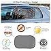 Car Sun Shade (3 Pack), Seresroad Car Window Shade for Baby Dog Car Seat Windshield Sun Shade with Fabric Static Cling Theory