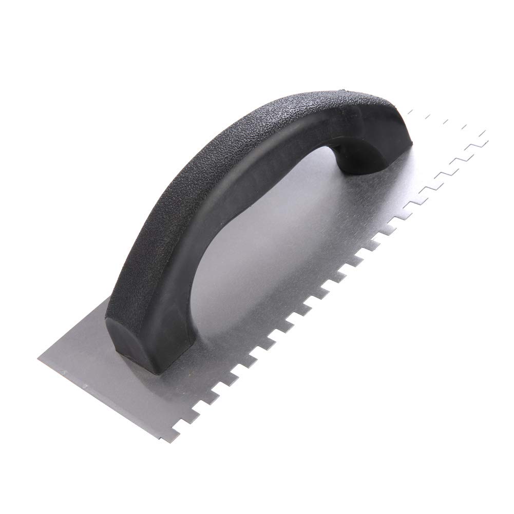 Tile Grout Float, Steel Skimming Trowel, Toothed Design Flooring for
