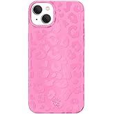 VELVET CAVIAR Case for iPhone 15 | Compatible with MagSafe | 10ft Drop Tested | Protective Designer Cases | Hot Pink Leopard