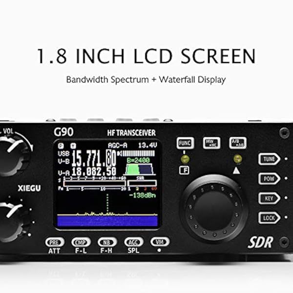 Xiegu G90 HF Radio Transceptor SDR SSB CW AM FM 0,5 a 30 MHz - Imagen 4