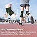 1 Pair Knee Sleeves Support, Ace Teah Sports Knee Brace Compression Sleeves Support Knee for Running, Squating, Arthritis, Meniscus Tear, Joint Pain Relief and Injury Recovery Non Slip for Men Women