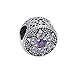Pandora Sterling Silver Forget Me Not Charm 791832ACZ
