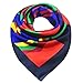 TONY & CANDICE Women's Square Scarf 100% Polyester Silk Feeling, 33X33 Inch (Picasso's Oil Painting)