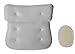 Luxury Plush Bath Spa Cushion Pillow with Suction Cups Plus Exfoliating Natural Loofah Pad - Thick Soft Air Mesh Technology - Perfect for Bathtub Jacuzzi and Hot Tub