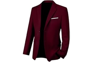 Aowdoy Mens Suit Jacket Tuxedo Jackets Suits Blazer Jacket for Men Dinner Suit Blazer Prom Wedding Dress Coat