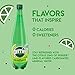 Perrier Lime Flavored Sparkling Water, 33.8 FL OZ, 1L Plastic Water Bottles (12 Count)