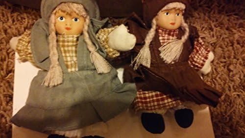 4" Miniature Porcelain Dolls Hand Crafted Collectibles