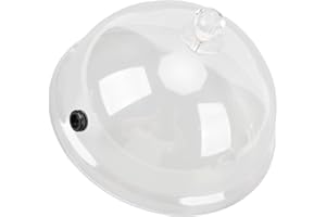Smoking Cloche Dome Lid Transparent Food Display Cover with Cold Smoke Generator for Plates Bowls Glasses Restaurant Bar Use 