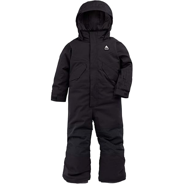 Burton Girls' Game Piece One Piece Snow Suit, True Black / Secret