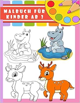 malbuch für kinder ab 3: einfach malbuch für kinder ,taglia larga 21x27