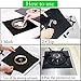 Shovan GRP-01 PTFE Non-stick Gas Range Protectors, Black Stovetop Burner Liner Cover- Reusable, Dishwasher Safe, Easy to Clean,Double Thickness 0.2mm, 5-Pack