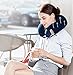 BIGThumb Travel Pillow Breathable Super Soft 100% Pure Memory Foam Plush Velour Airplane Pillow,Neck Pillow for Daily Use