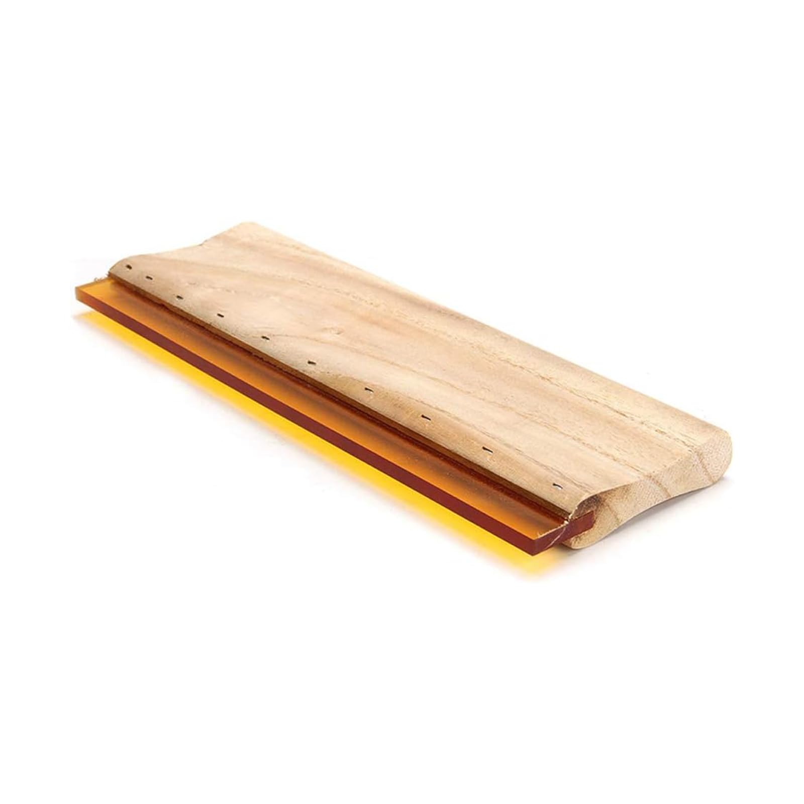 10cm Screen Printing Squeegee with wooden handle, 75 Durometer Screen Ink Scraper for Screen Printing