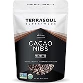 Terrasoul Superfoods Raw Organic Cacao Nibs, 2 Lbs (2 Pack) - Raw | Keto | Vegan