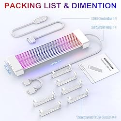 Sirlyr PC RGB Strips,Addressable ARGB Strip