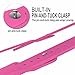 Zyra Sport Band for Apple Watch 42mm S/M, Soft Silicone Strap Replacement iWatch Bands for Apple Watch Sport, Series 2, Series 1 Barbie pink