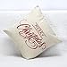 Wonder4 Sofa Pillow Case, Merry Christmas Decorative Pillow Cover 18 x 18 Cotton Linen Fabric (I)