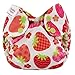 Blueberry Organic Newborn Simplex All in One Cloth Diapers, Made in USA (Strawberries)