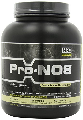 M.R.I. Pro-NOS, French Vanilla Creme, 3 Pound by MRI
