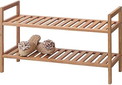 Amazon Co Jp インテリア 家具 便利 おしゃれ ワイドスタッキングラック 木製 2段 室内 屋外 ガーデニング 木製 オイル仕上げ Lfs 358na ナチュラル ホーム キッチン