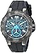 Technomarine Men's 'Cruise' Quartz Stainless Steel and Silicone Casual Watch, Color:Black (Model: TM-115080)