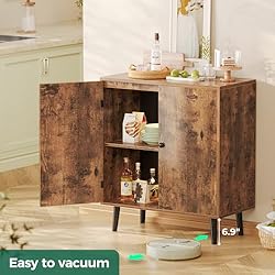 Huuger Buffet Cabinet with Storage, Storage Cabinet