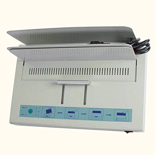 Thermal Binding Machine Desktop Manual Hot Melt Glue Book Binder Electric Binder Binding Machine (ONLY SHIP TO US) for Binding Books Albums Notebook Hard Cover - Thumbnail 6