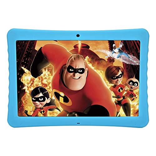 BENEVE 10.1″ Inch 1080p Full HD IPS Display Android Tablet, 2GB+32 GB Big Storage, Android 7.0, Dual Camera 2MP+ 5MP, Bluetooth and WiFi, Kid-Proof Drop Resistance Case and Parent Control App