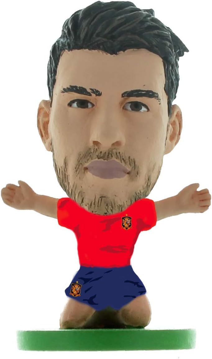 SoccerStarz - Spain Alvaro Morata - Home Kit, Multicolor