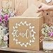 Ginger Ray Sturdy Wedding Day Card Box Natural Kraft with White Text Post Box Rustic Country