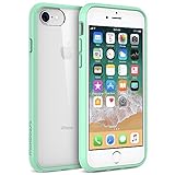 Maxboost HyperPro iPhone 8 7 Case [GXD Gel Drop Protection] Heavy Duty Hybrid Cover for Apple iPhone 8, iPhone 7, iPhone 6s 6 Scratch Resistant/Reinforced TPU Bumper/Hard PC Back -Mint/Clear