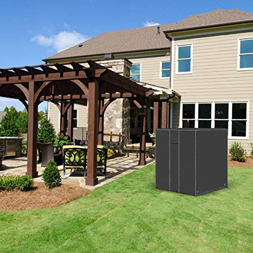 Central Air Conditioner Covers For Winter / Black 36 X 36 X 39 Durable Waterproof Winter Heavy