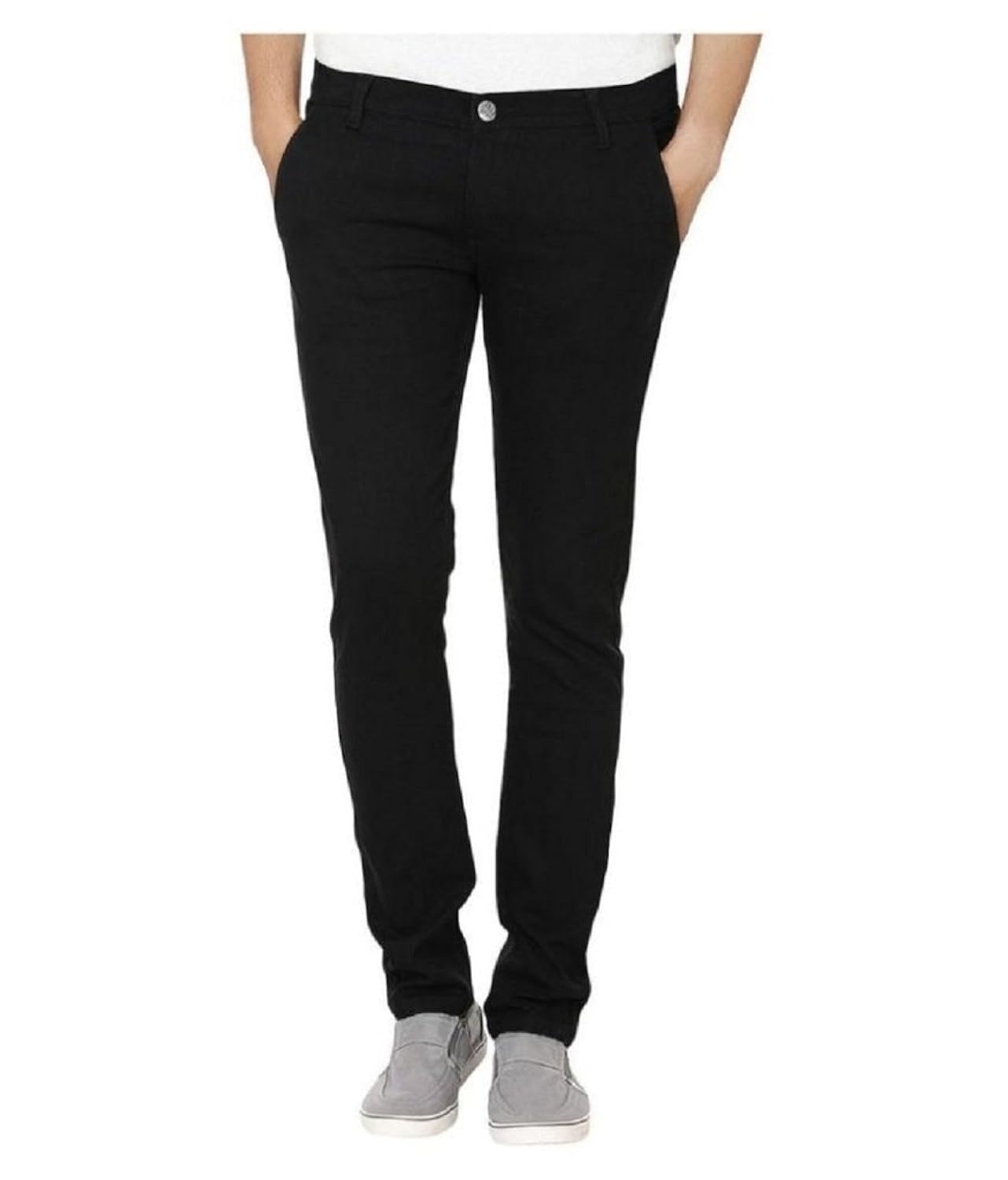 urbano fashion men's cotton slim fit stretch jeans