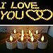 Solar Power LED Light, GLISTENY 6 PCs Amber Flickering Flameless Candles Nightlight Solar Powered Plastic Camping Energy Candle for Outdoor Camping Emergency