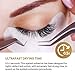 Glossiva Extra Strength Eyelash Extension Glue - Black Adhesive/for Semi-Permanent Extensions - Long Lasting, Strong Hold (5ml)