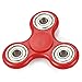 Wowstar Tri-Spinner Fidget Toy EDC Focus Toy with the New Technology Silent Soft-Closing Bearing-Red