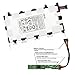 ZWXJ Replacement Tablet SP4960C3B Battery（3.7V 4000MAH） for Samsung Galaxy Tab 2 7.0 P3100 P3110 P3113TS P6200 p6208 P3113 P6208 P3100 Plus GT-P6210 Sgh-t869 Aa1c426bs/t-b SP4960C3B