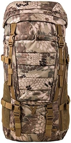 AMOS Mountaineering bag with shoulder backpack male and female travel hiking bag 80L up capacity camouflage backpack