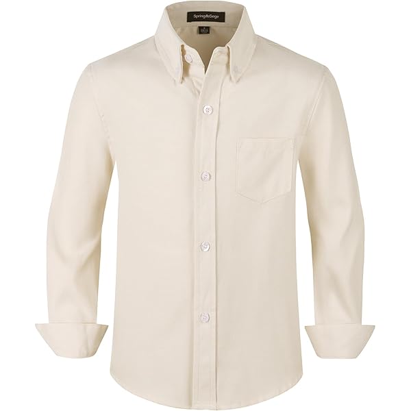 Amazon.com: Lito Boys Infant Toddler Child Ivory Long Sleeved Simple Dress  Shirt,M / 6-12 Month / 13-17 lbs: Infant And Toddler Button Down Shirts:  Clothing, Shoes & Jewelry