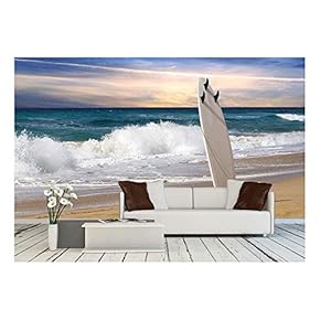 BRAND_NAMESurfboard on Fuerteventura Beach