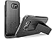 Galaxy S8 Plus Case, Customerfirst Shell & Holster Combo Case Super Slim Shell Case w/Built-in Kickstand + Swivel Belt Clip Holster for Samsung Galaxy S8 Plus
