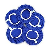 SPTA 9 Inch & 10 Inch Car Polisher Pad Bonnet Soft Microfiber Polishing Bonnet Buffing Pad Cover for 9" and 10" Car Polisher Pack of 5Pcs