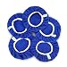 SPTA 9 Inch & 10 Inch Car Polisher Pad Bonnet Soft Microfiber Polishing Bonnet Buffing Pad Cover for 9" and 10" Car Polisher Pack of 5Pcs primary