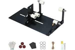 Tyenaza Glass Bottle Cutter Kit, 5 Wheel Bottle Cutter Kit with Sandpapers Adjustable Bottle DIY Cutting Tool for Square Roun