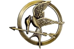 NINJAMO The Hunger Games Mockingjay Prop Pin Brooch Badge 1.5" in