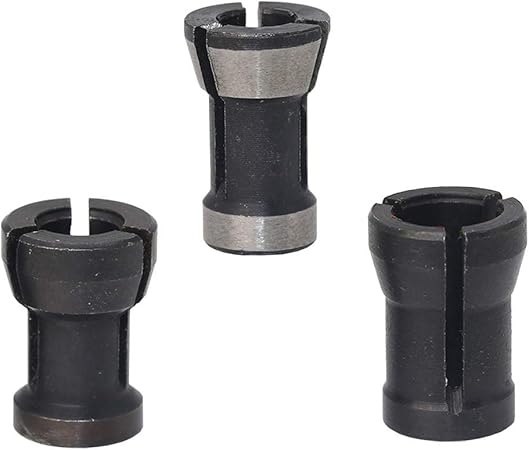 3 Pieces Tete De Mandrin De Collet Adaptateur Pince De Serrage Haute Gravure Accessoires Pour Perceuses Machine De Gravure Amazon Fr Bricolage