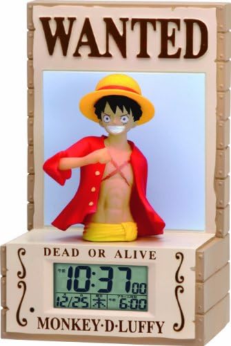 ONE Piece 3d Sound Alarm Clock (@Version of the New World Monkey ? D ? Luffy)