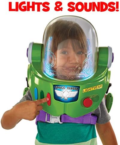 Amazon.com: Toy Story Disney/Pixar 4 Buzz Lightyear Toy Astronaut Helmet for Role-Play Movie Action with Jetpack, Lights, Authentic Phrases and Sounds, Multi (GDP86): Toys \u0026 Games